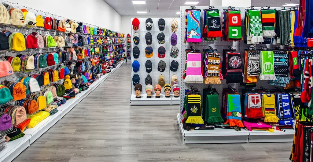 Gifts sample room